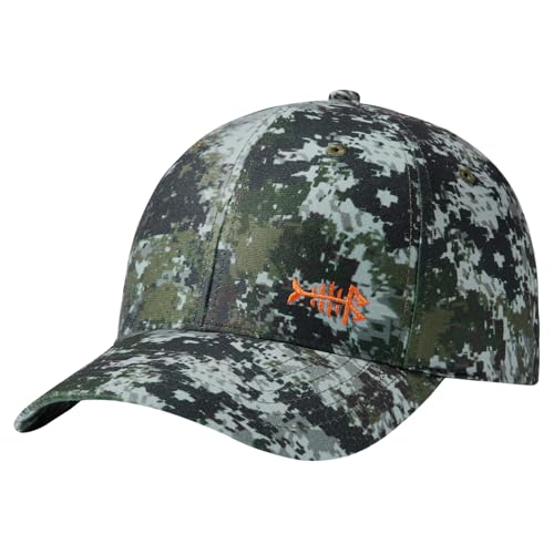 Image of BASSDASH Camo Fishing Hunting Hat Unisex Adjustable Baseball Cap