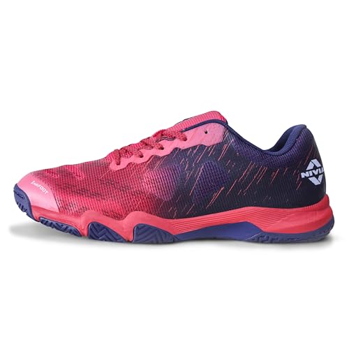 Image of Nivia Verdict 2.0 Badminton Shoe for Men, Breathable Mesh with TPU Fusion Technology Upper, Non-Marking Sole, Ideal for Badminton, Volleyball, Squash, and Table Tennis