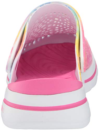 Skechers Women's Foamies Gowalk 5 - Boogie Down Slide Sandal, Multi, 9 #TOP18