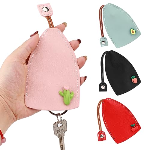 Ssiyiya Custodia per chiave auto, 4 pezzi