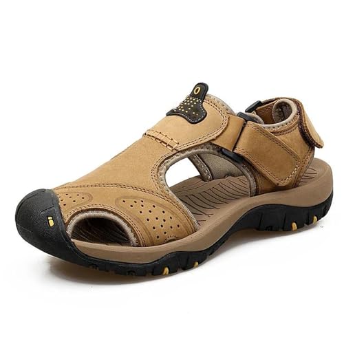 Men's Leather Sandals Summer Men's Shoes Outdoor Water Shoes2