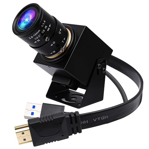 Webcam 4K 60 fps avec zoom réglable ELP pour corriger le manque de netteté