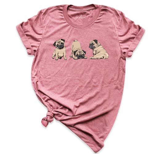 Pug Lover Gift Shirt, Gift For Friend T-Shirt, Cute Dog Shirt, Dog Graphic Tees, Cute Animal Shirt, Dog Shirt, Love Dog shirt, Dog Lovers Shirt, Dog Mom Gift Shirt, Dog Mom Tee, Dog Lover Gift