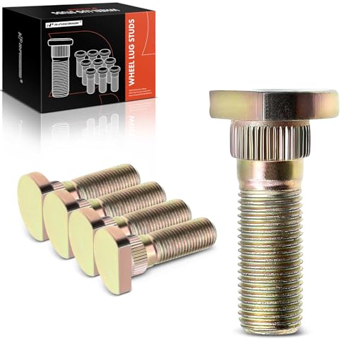 A-Premium M12-1.25 Wheel Studs Compatible with Nissan Altima Rogue Frontier Cube Juke LEAF Maxima Pathfinder Armada Quest Sentra Infiniti 5-PC Set