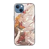 鬼滅の刃 Iphone13 対応 ケース Iphone 13 Mini/Iphone 13用 ケース 強化ガラス 耐衝撃 スマホ カバー 薄型 軽量 Iphone13 ケース 防水ケース Iphone ケース 黒 落下防止 衝撃吸収 Ip13-6.1in