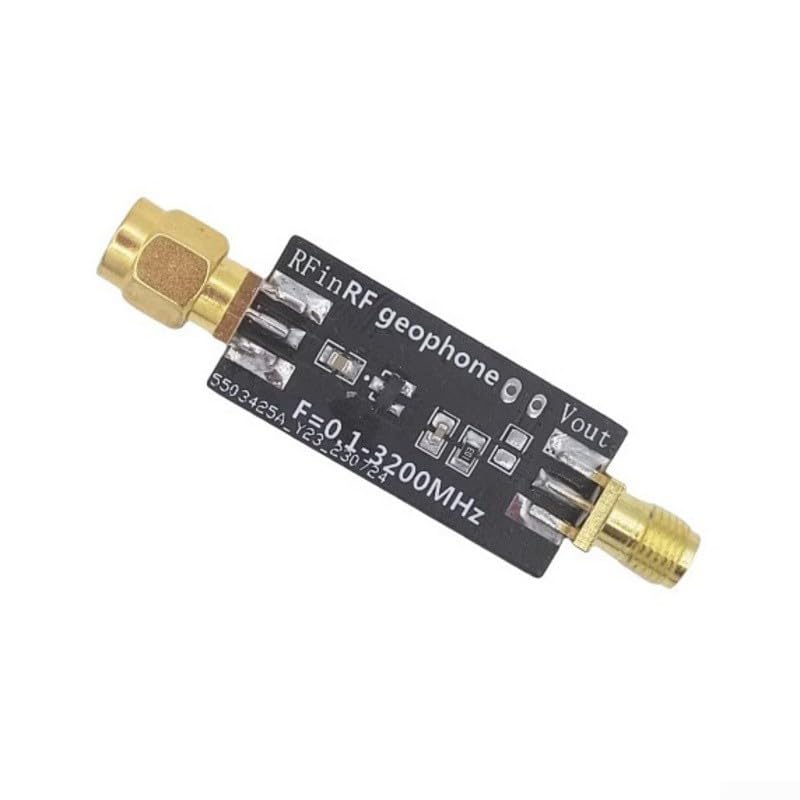 Módulo detector de pulso RF de alto rendimiento con soporte de frecuencia de 0.1-3200 MHz y salida ajustable para sintonización de señal personalizada (A)