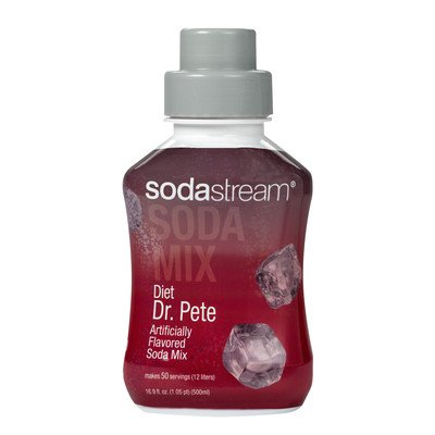 SodaStream Diet Dr. Pete's Syrup, 500mL