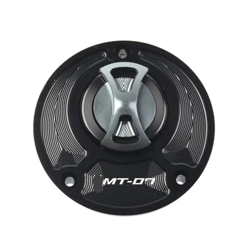 Bouchon de réservoir carburant sans clé pour moto Yamaha MT-07 et FZ-07 de 2014 à 2020