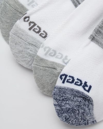 Reebok Men's Quarter Socks - 12 Pack Performance Comfort Athletic Socks - Breathable Ankle Socks for Men (6-12.5)4
