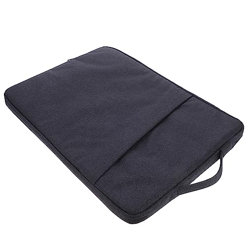 UKCOCO Funda de Laptop de Poliéster Durable para Viaje Bolso Portátil para Ordenador Diseño de Asa y Compartimento Extra Protección contra y Rayones