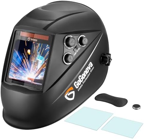 GoGonova Automatic Welding Helmet, Welding Mask with 4 Sensors, L...