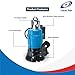 Tsurumi Pump HSE2.4S Submersible Trash Pump - Auto Relay Switch 1/2 HP 115V 2 in Discharge Dewatering Applications | 53 GPM / 3180 GPH