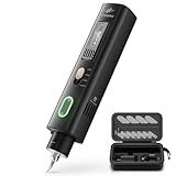 VMAN Ultrasonic Cutter Knife, 40KHz 2-in-1 Cutting and Grinding Set, AI Cooling System, Handheld Craft 3D Printing Hobby Art Model Cutting Tool for DIY, Leatherworker, Jeweler and Plaster Sculptor