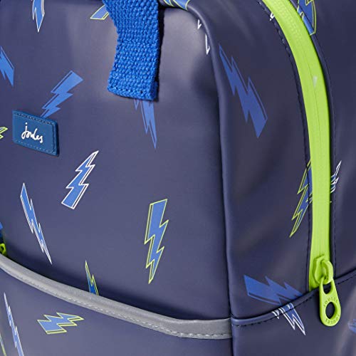Joules Boy's Adventure Rubber Backpack, Navy Lightning, Large3