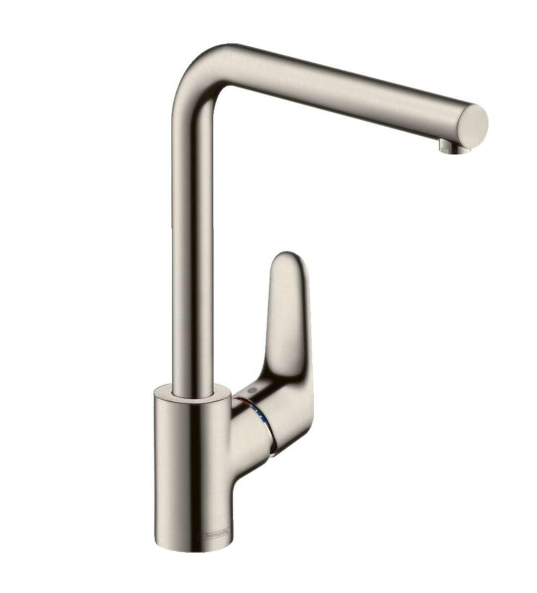 hansgrohe Focus M41 Mitigeur de cuisine 280, 1 jet, aspect acier inox, 31817800