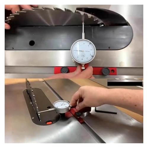 Corrector de hojas de sierra de mesa en aleación de aluminio para carpintería 4