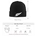 New Zealand Embroidery Beanie for Men & Women, Maori Fern Multi-Season Stretch Skull Knit Hats, Winter Warm Beanie