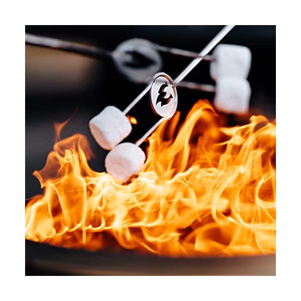 Solo Stove Grillspieße und Werkzeug für Feuerstelle | Accessoire Set für Feuerschalle, Lagerfeuer: Incl. 4X Grillspieße… – Bild 6