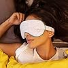 Omved SLEEP EASY Relaxing Travel Eye Mask with Mild Aroma of Herbs and Essential Oils Light Grey