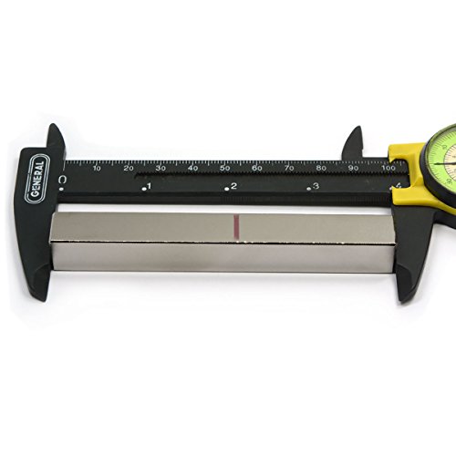 CMS Magnetics Bar Magnets Grade N52 4x1/2x1/2 Inches 1 Ea. Rare Earth Neodymium Magnetic Blocks - Thumbnail 5