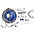 Harmony Audio HA-AK8 8 Gauge CCA Installation Wiring Kit for Amplifiers 900W Amp for Car Audio Amp Installing Power and RCA Cables