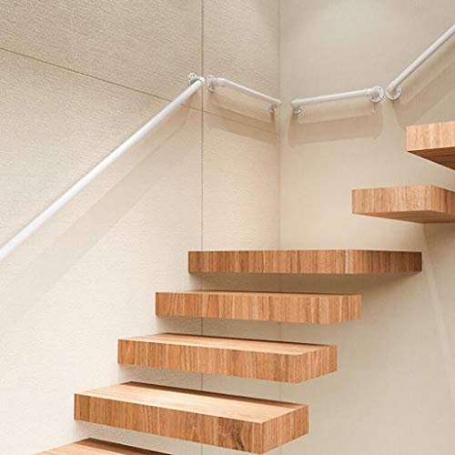 Kit complet de main courante d'escalier antidérapante avec support mural