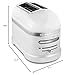 KitchenAid 2 Slice Pro Line Automatic Toaster with Extra Wide Slots KMT2203FP, Frosted Pearl White