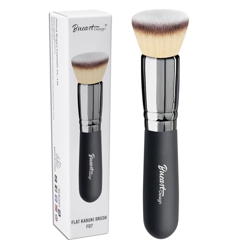 e.l.f. Complexion Duo Brush, Makeup Brush For Applying Foundation & Concealer, Creates An Airbrushed Finish, Made With Vegan, Cruelty-Free Bristles