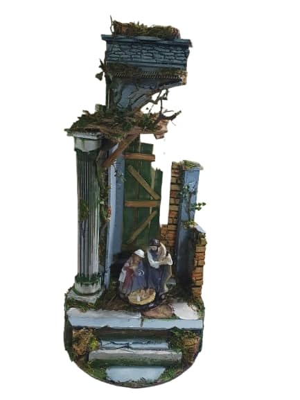 SONO ARTIGIANALI POSSONO VARIARE NEI COLORI E NELLA FORMA MA SONO SEMPRE BELLISSIMI,VENGONO PRODOTTI AL MOMENTO DELL' ORDINE , TEMPIO presepe COMPLETO diametro 30 ALTO 60 cm LEGNO E sughero con O SENZA PASTORI NATIVITA' 15 CM RESINA , IDONEO A RELATIVA CAMPANA DI VETRO PER presepe BASE TONDA IDONEO A CAMPANA A MISURA, NON RICEVI LA CAMPANA MA PUOI COMPRARE UNA CAMPANA DOVE ENTRA QUESTA MISURA NEL TITOLO OGGETTO ........NOTA BENE PRODOTTI REALIZZATI DA MAESTRI ARTIGIANI DELLA FAMOSA VIA DI NAPOLI SAN GREGORIO ARMENO, PARLIAMO DI OGGETTI D'ARTE ..1 PRESEPE SINGOLO O CON I PASTORI CHE DESIDERI