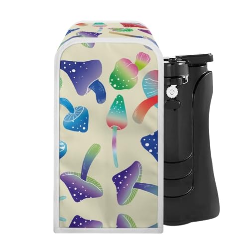 Pzuqiu Mushroom Electric Can Opener Dust Cover Fingerprint Proof Home Decoration Small Appliance Cover for Kitchen