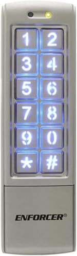 Seco-Larm Teclado de control de acceso Enforcer, estilo Mullion (SK-2323-SDQ)
