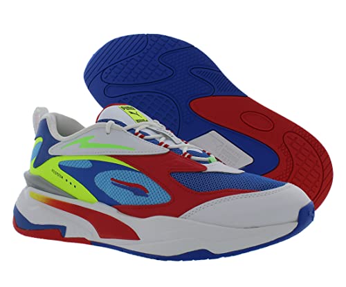 PUMA Rs-Fast Wc Mens Shoes Size 8, Color: Polar White/Multi-Polar White