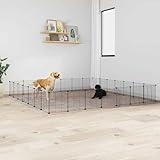 Cette cage pour animaux de compagnie offre un espace clos spacieux et sûr pour que vos adorables animaux de compagnie puissent faire de l'exercice, jouer et se reposer.