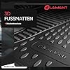 ELEMENT Set di Tappetini Auto in Gomma TPE 3D per Peugeot 208 | 2012-2019 | 100% adatti perfettamente, Gomma Auto Robusti, Tappetini Universali, Tappetini 3D
