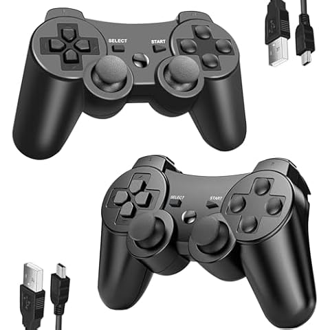 Manettes Bluetooth Lunriwis pour PS3 Cover
