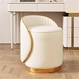 Installation sans effort : ce tabouret rond est livré entièrement assemblé pour un plaisir immédiat. Idéal pour votre salon, cuisine ou bureau à domicile, il complète une variété de styles de décoration. Améliorez votre espace avec facilité : déballez simplement et détendez-vous confortablement. Parfait pour ceux qui recherchent à la fois praticité et charme visuel.