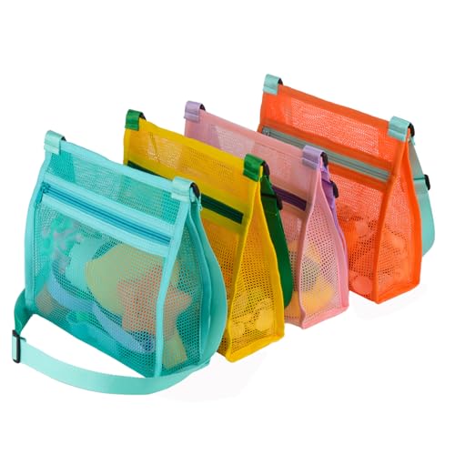 MUYIZI 4-Pack Shell Collecting Bags