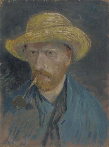 Poster Image Déco D'Art Murale Van Gogh Autoportrait toile 60x90