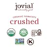 Jovial Crushed Tomatoes - Organic Tomatoes, Non-GMO, USDA Certified Organic, No Additives, BPA-Free, No Added Sugar, No Salt Added, Recyclable Glass, Made in Italy - 18.3 Oz, 6 Pack