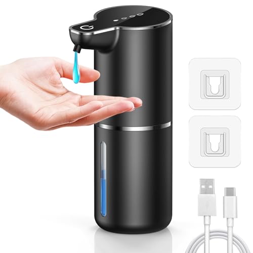 maxtachi Dispenser Sapone Automatic,USB Ricaricabile Dispenser Sapone Bagno...