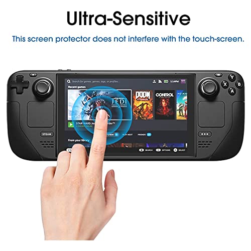 Image of amFilm Auto-Alignment OneTouch for Steam Deck OLED Screen Protector