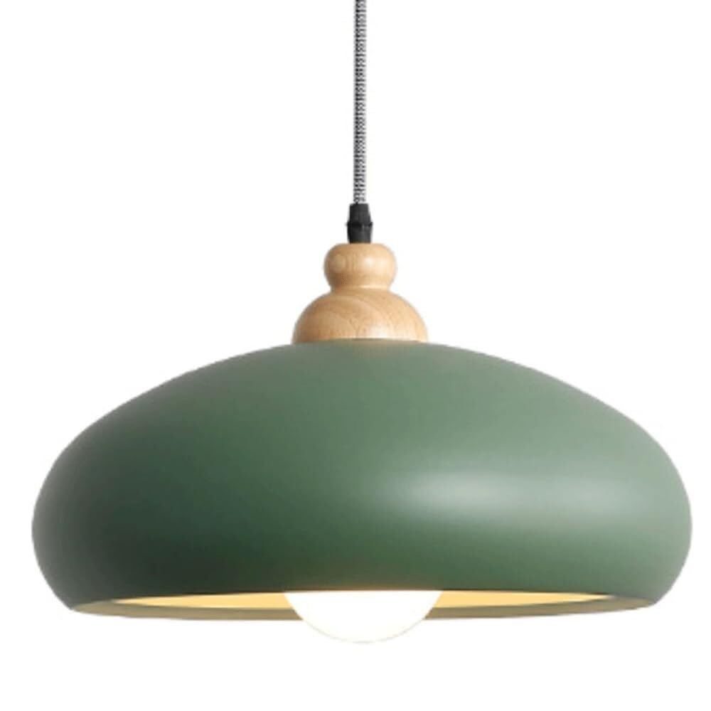 Lustre suspension E27 en métal naturel pour éclairage d'allée - 7
