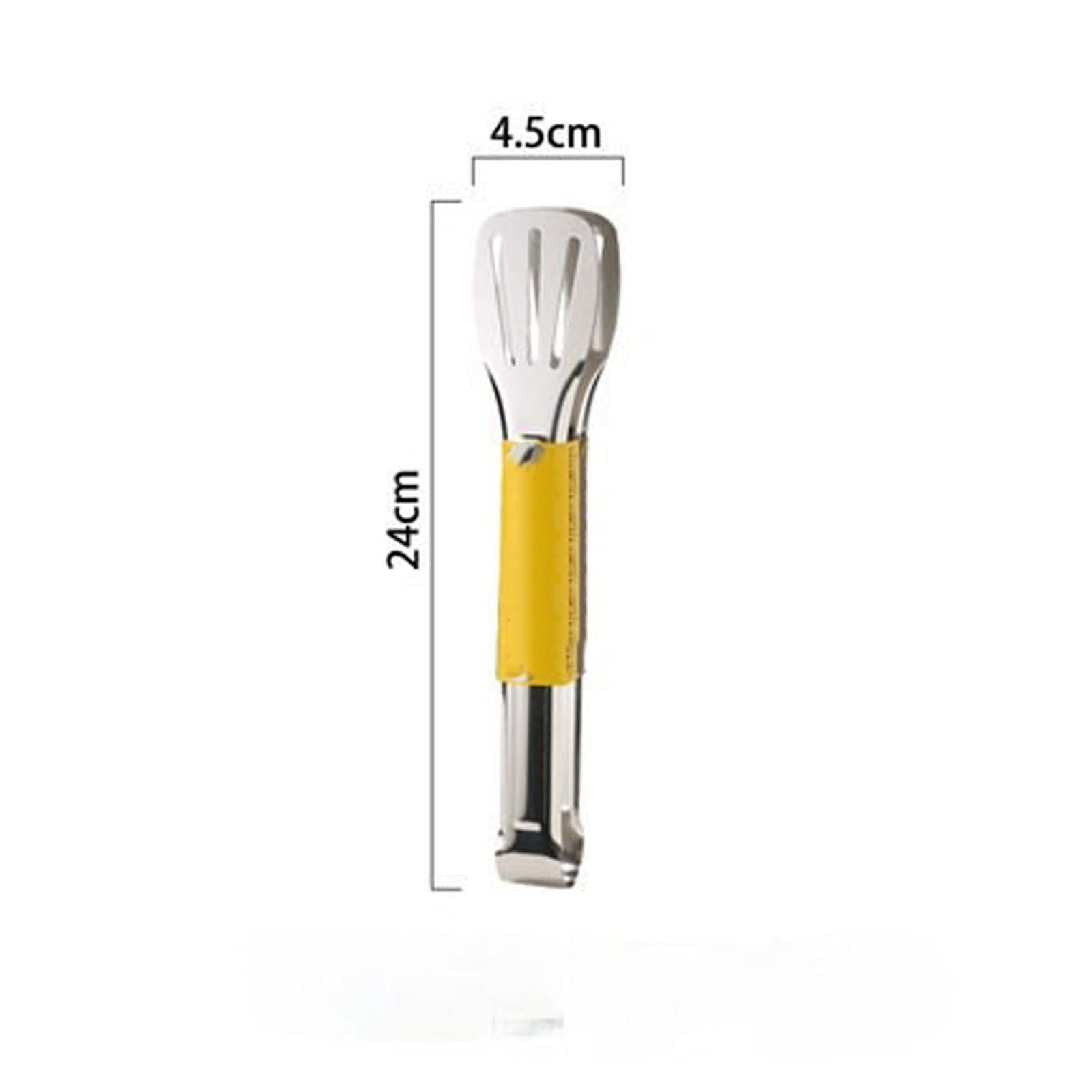 Pinzas de Cocina de Acero Inoxidable, Pinzas para Alimentos, Pinzas antiadherentes para Servir, Pinzas para Pan anticalor, Pinzas para Pan, Ensalada, postres, Pinzas (9 Pulgadas)