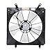 TYC 600060 Cooling Fan Assembly Compatible with 1998-2002 Honda Accord, Black