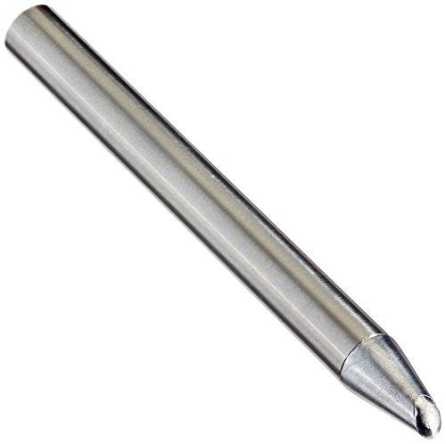 Image of Metcal STV-DRH30CP Series SxV Hand Soldering Tip for Temperature Sensitive Applications, 690F Maximum Tip Temperature, Hoof 45 Chrome Plating Face, 3.6mm Tip Size, 13mm Tip Length