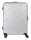 Valentino trolley Mars Carry On Suitcase Silver argenté 65cm