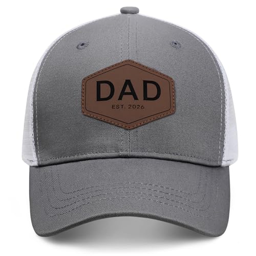 Image of Worlds Best Dad Ever Trucker Hat Fathers Day Birthday Gifts for Father Dad Papa Daddy from Daughter Son Baseball Cap