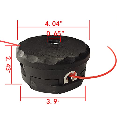 GOLDEN SUN Universal Weed Trimmer Head Kit for Homelite Redmax Husqvarna Shindaiwa Echo Speed Feed 400 String Trimmer Weed Eater 99944200907