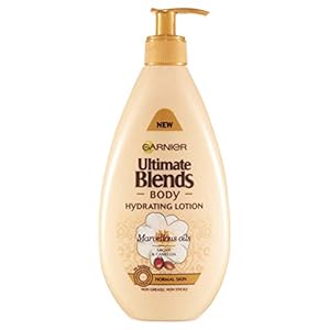 Garnier Ultimate Blends Honey Treasures Body Lotion 400ml, With Restoring Honey & Beeswax, Leaves Skin Nourished & Soothed, For Very Dry Skin, Fast Absorbing & Non Greasy