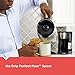 BLACK+DECKER 12 Cup Thermal Programmable Coffee Maker with Brew Strength and VORTEX Technology, Black/Steel, CM2046S